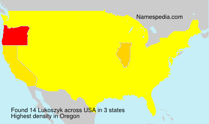 Surname Lukoszyk in USA Surname Lukoszyk in USA