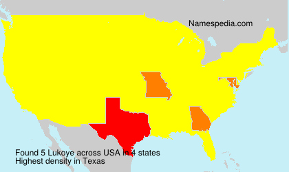 Surname Lukoye in USA Surname Lukoye in USA