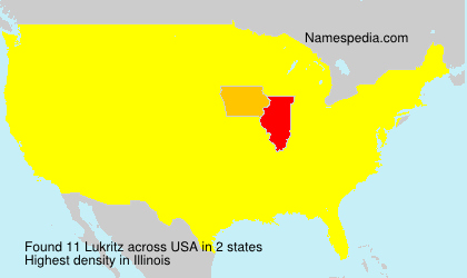 Surname Lukritz in USA Surname Lukritz in USA
