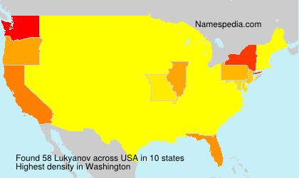 Surname Lukyanov in USA Surname Lukyanov in USA