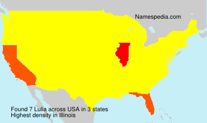 Surname Lulia in USA Surname Lulia in USA