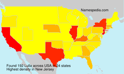 Surname Lulla in USA Surname Lulla in USA