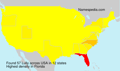 Surname Lully in USA Surname Lully in USA