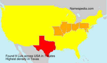 Surname Luls in USA Surname Luls in USA