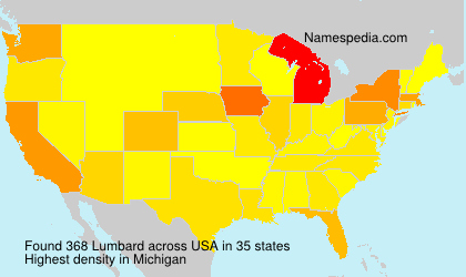 Surname Lumbard in USA