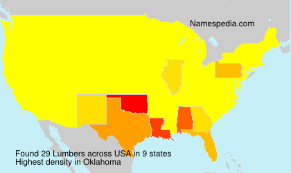 Surname Lumbers in USA