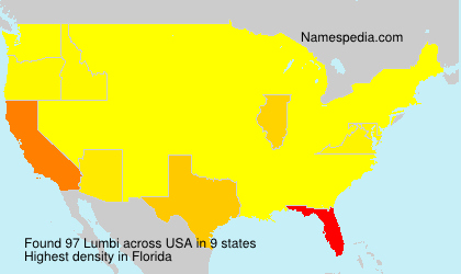 Surname Lumbi in USA Surname Lumbi in USA