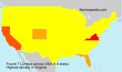 Surname Lumbye in USA Surname Lumbye in USA