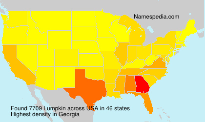 Surname Lumpkin in USA Surname Lumpkin in USA