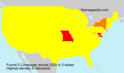 Surname Lundsager in USA Surname Lundsager in USA