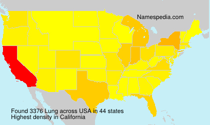 Surname Lung in USA Surname Lung in USA
