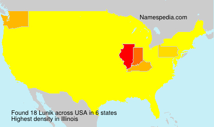 Surname Lunik in USA Surname Lunik in USA