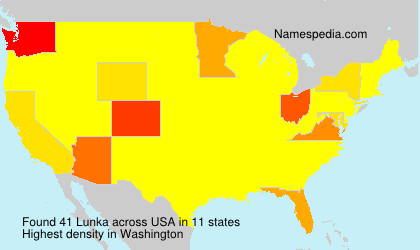 Surname Lunka in USA Surname Lunka in USA