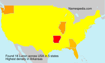 Surname Lunon in USA Surname Lunon in USA