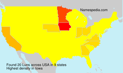 Surname Luns in USA Surname Luns in USA