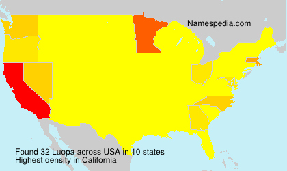Surname Luopa in USA Surname Luopa in USA