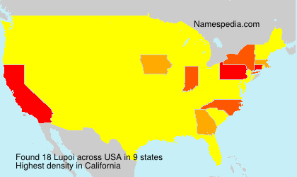 Surname Lupoi in USA Surname Lupoi in USA