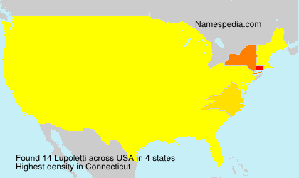 Surname Lupoletti in USA Surname Lupoletti in USA