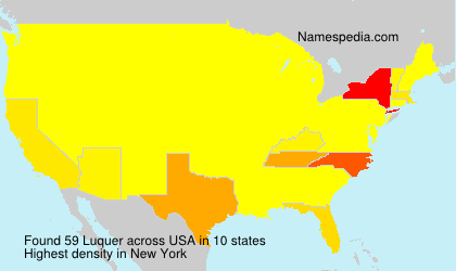 Surname Luquer in USA Surname Luquer in USA