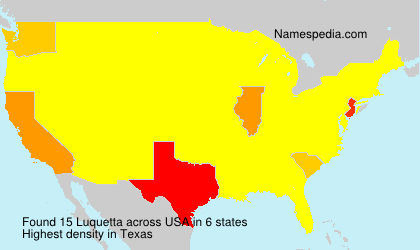 Surname Luquetta in USA Surname Luquetta in USA