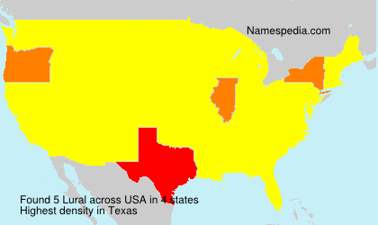 Surname Lural in USA Surname Lural in USA