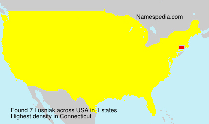 Surname Lusniak in USA Surname Lusniak in USA