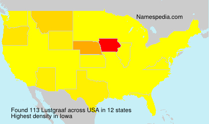 Surname Lustgraaf in USA Surname Lustgraaf in USA