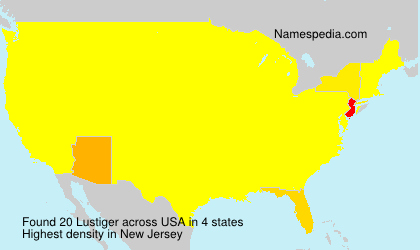 Surname Lustiger in USA Surname Lustiger in USA