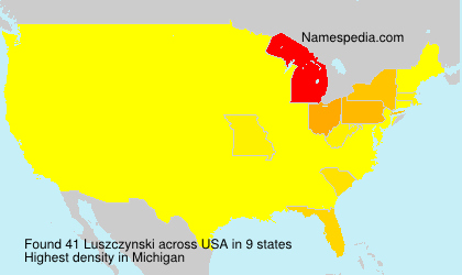 Surname Luszczynski in USA Surname Luszczynski in USA