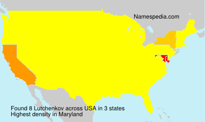 Surname Lutchenkov in USA