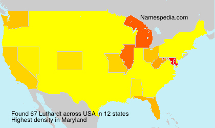 Surname Luthardt in USA Surname Luthardt in USA