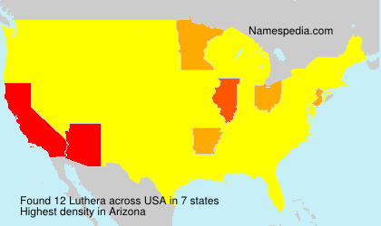 Surname Luthera in USA