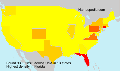 Surname Lutinski in USA