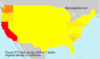 Surname Lutsik in USA Surname Lutsik in USA
