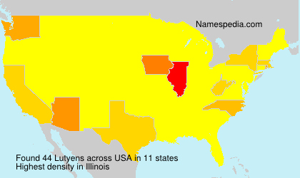 Surname Lutyens in USA Surname Lutyens in USA