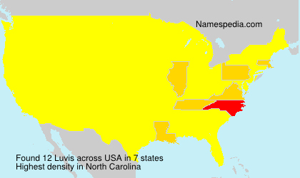 Surname Luvis in USA Surname Luvis in USA
