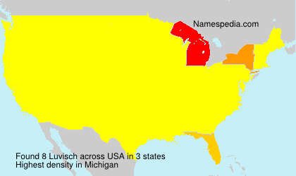 Surname Luvisch in USA Surname Luvisch in USA