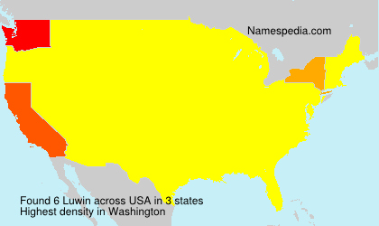 Surname Luwin in USA Surname Luwin in USA