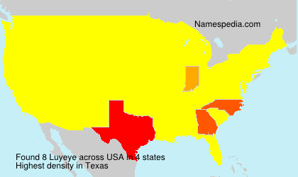 Surname Luyeye in USA Surname Luyeye in USA
