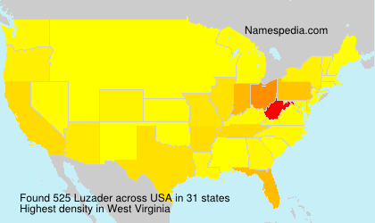 Surname Luzader in USA Surname Luzader in USA
