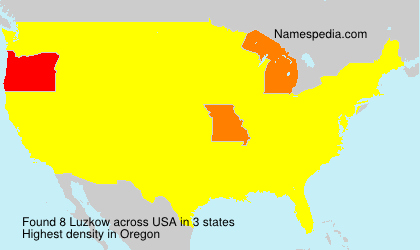 Surname Luzkow in USA Surname Luzkow in USA