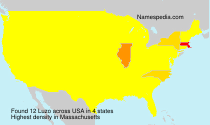 Surname Luzo in USA Surname Luzo in USA