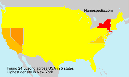 Surname Luzong in USA Surname Luzong in USA