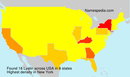 Surname Lyalin in USA Surname Lyalin in USA