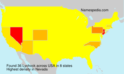 Surname Lychock in USA Surname Lychock in USA