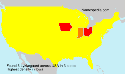 Surname Lykkegaard in USA Surname Lykkegaard in USA
