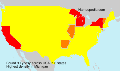 Surname Lyndsy in USA Surname Lyndsy in USA