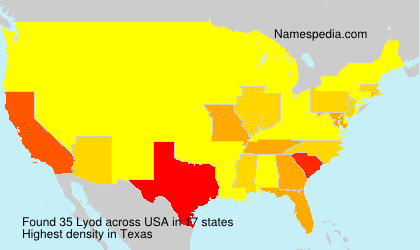 Surname Lyod in USA