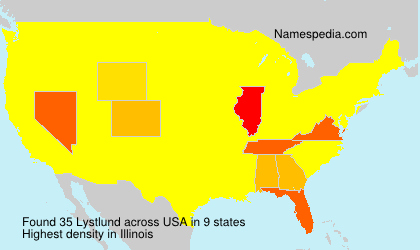 Surname Lystlund in USA Surname Lystlund in USA