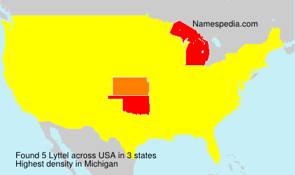Surname Lyttel in USA